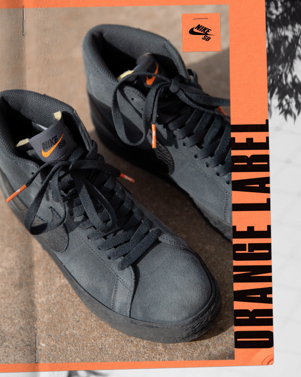 nike sb orange label collection