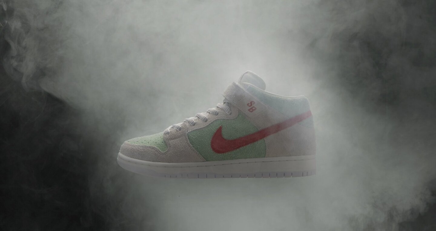 26.5cm Nike SB Dunk Mid White Widow