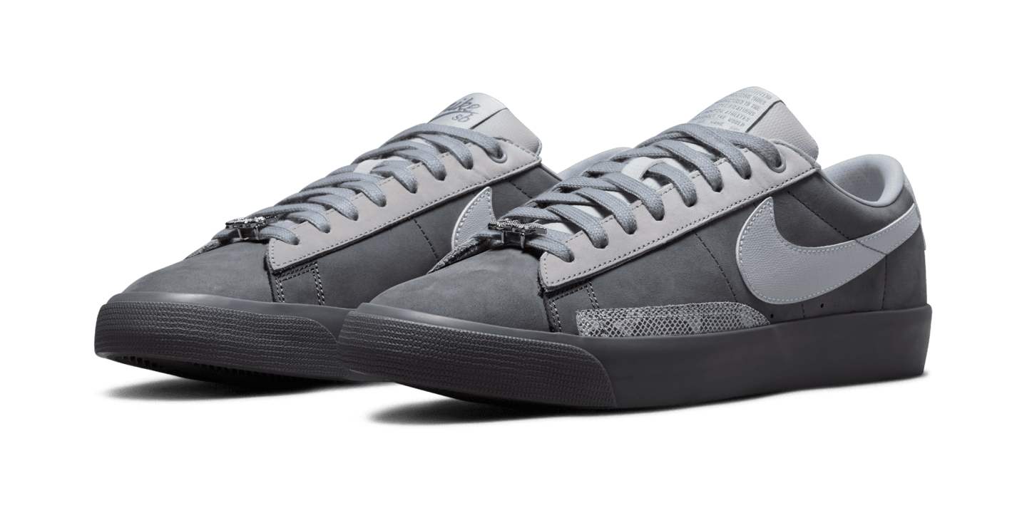 nike sb blazer gray