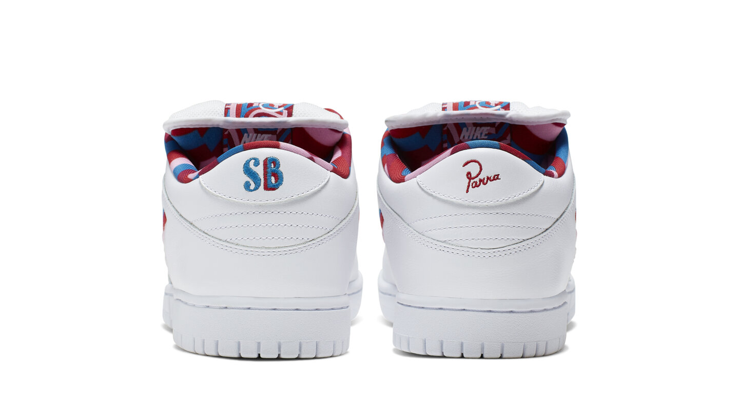 nike sb x parra dunk low og