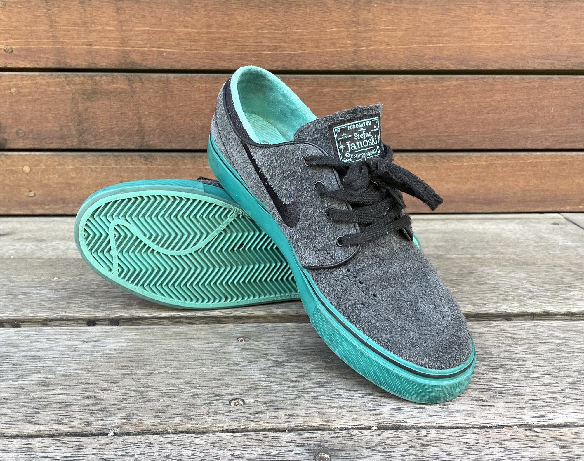 janoski blue suede