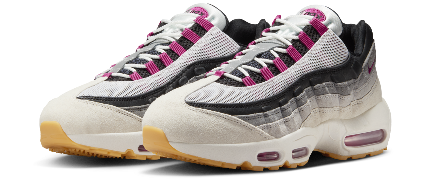 Nike Air Max 95 グレー/ホワイト/ピンク 8/9・8/10発売｜Nike Women's Air Max 95 OG 2colors｜抽選/販売