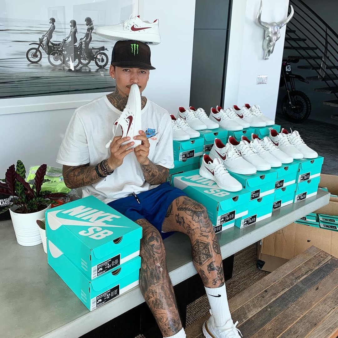 nyjah huston white shoes