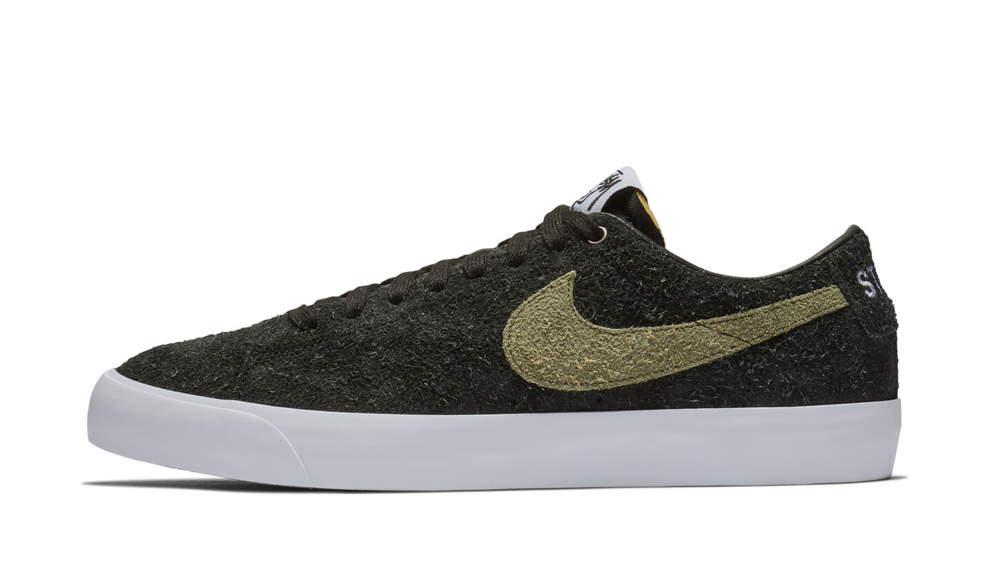 nike sb x stussy blazer low