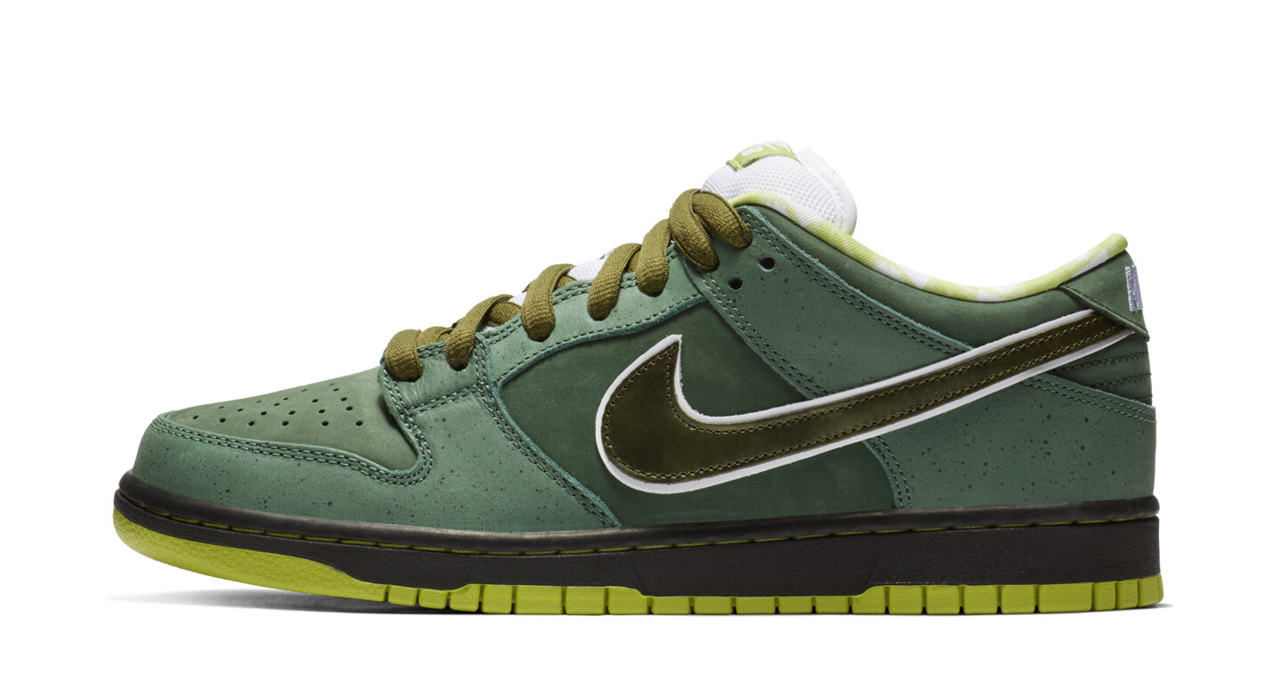 green nike sbs