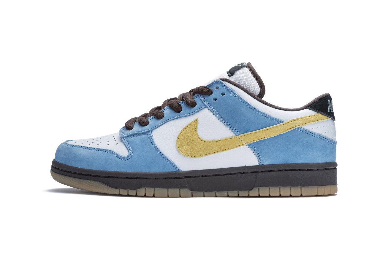 nike sb blue and yellow