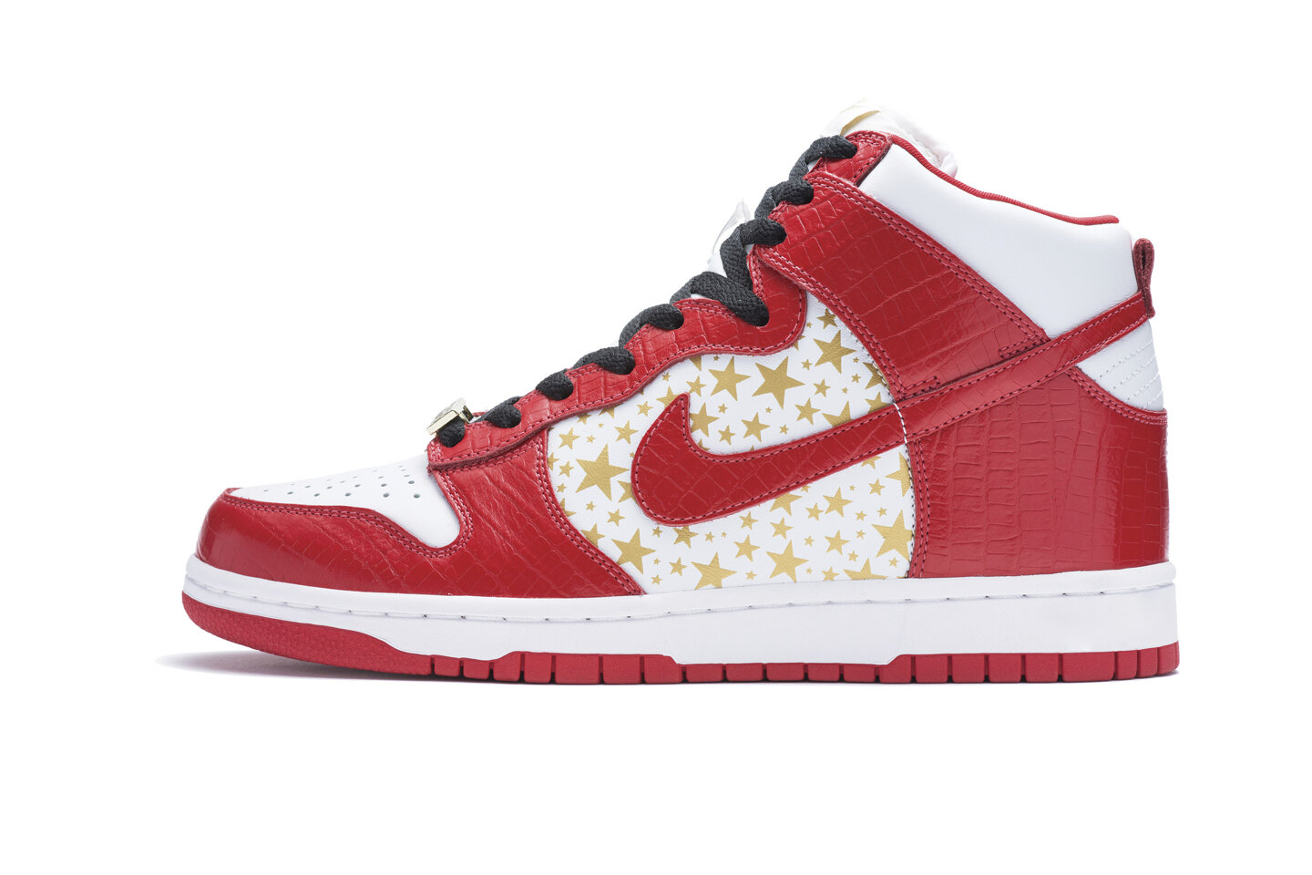 Nike SB Supreme Gold Star Dunk Highs Red 2003